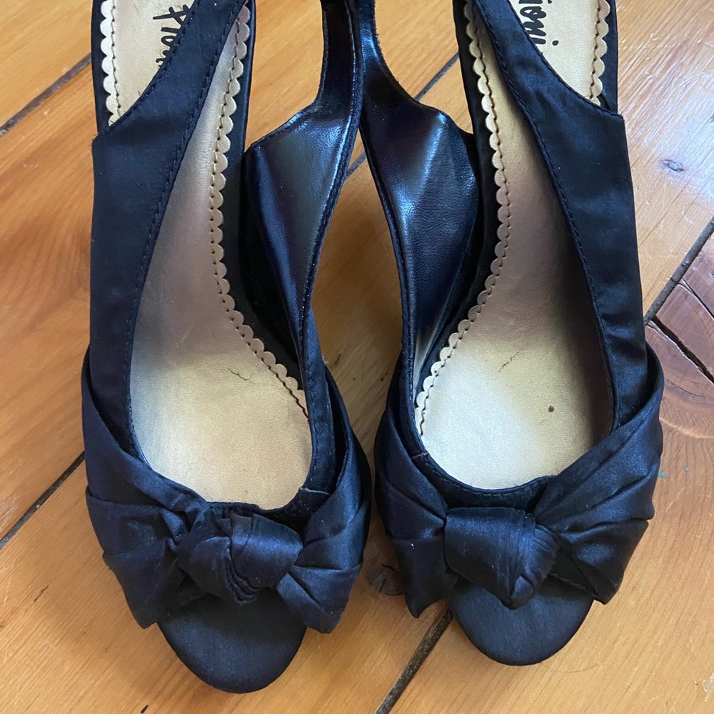 Black heels
